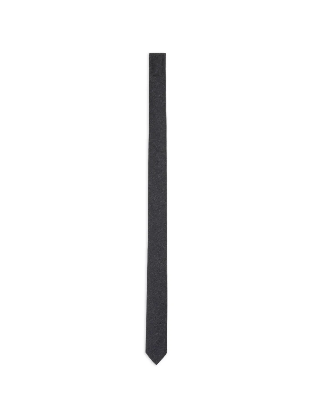 Thom Browne pointed-tip wool tie - Grau