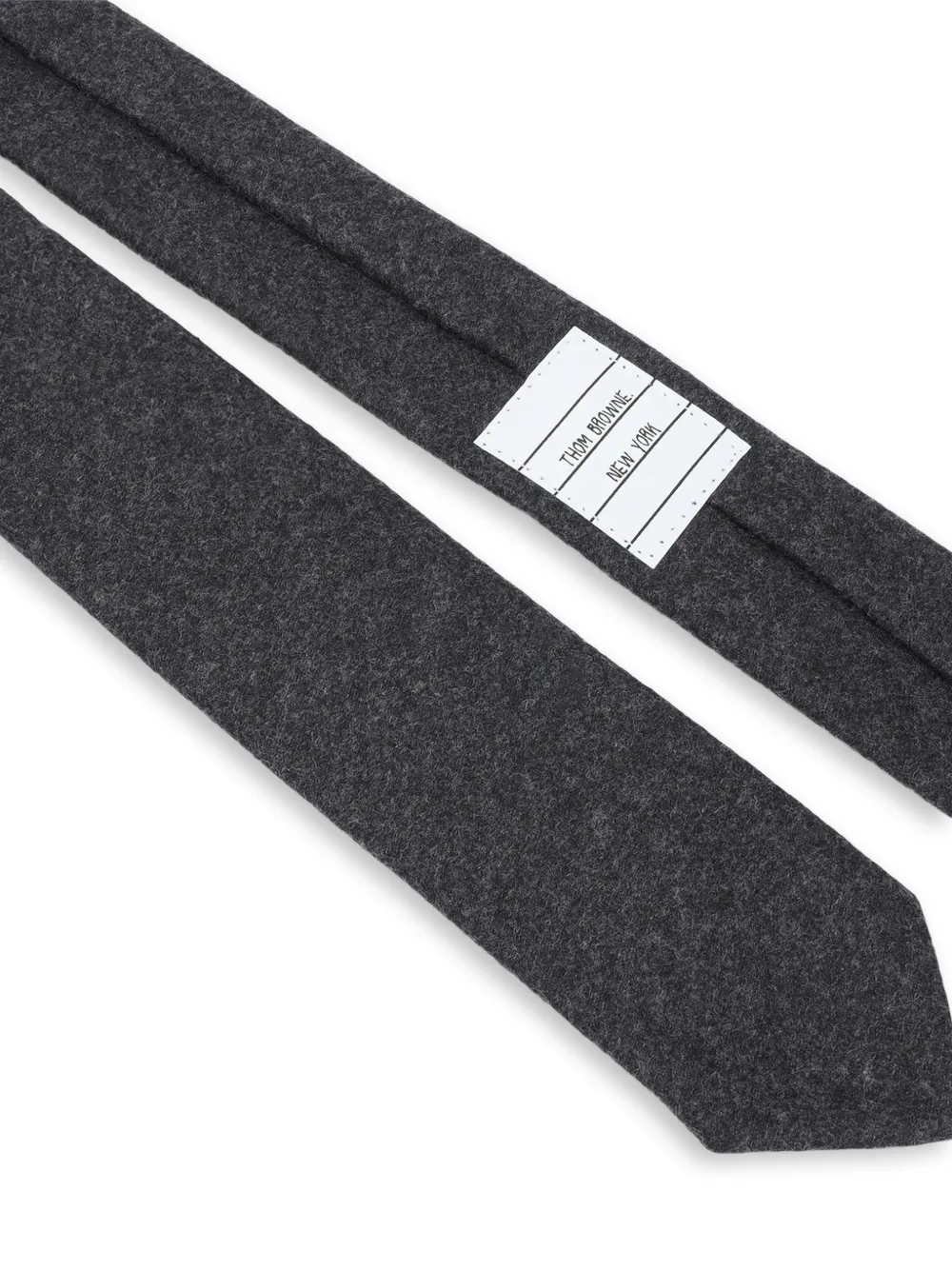 Thom Browne Wollen stropdas Grijs
