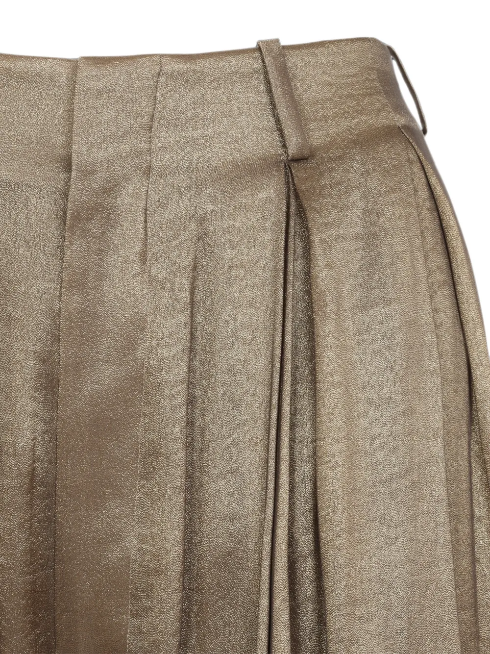 Ralph Lauren Collection Palazzo plooibroek Beige