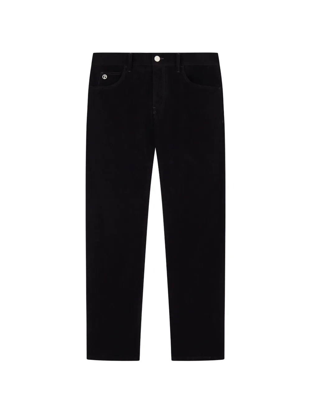 Giorgio Armani Straight broek Zwart