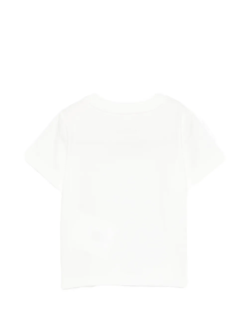 Stella McCartney Kids T-shirt met geborduurd logo Wit