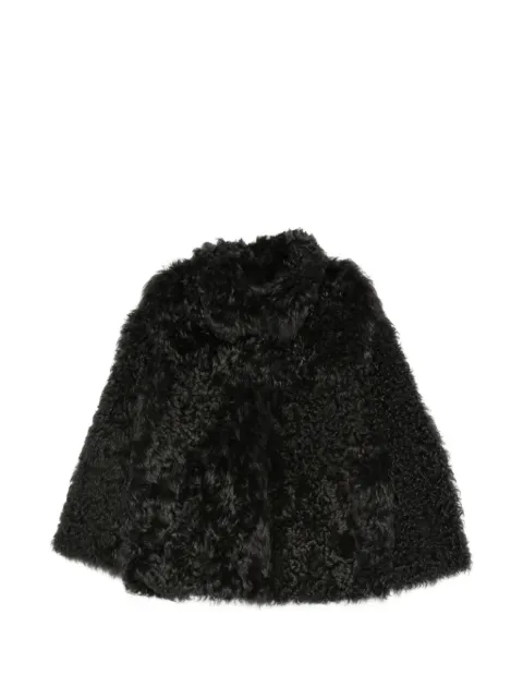 Liska curly lamb shearling jacket