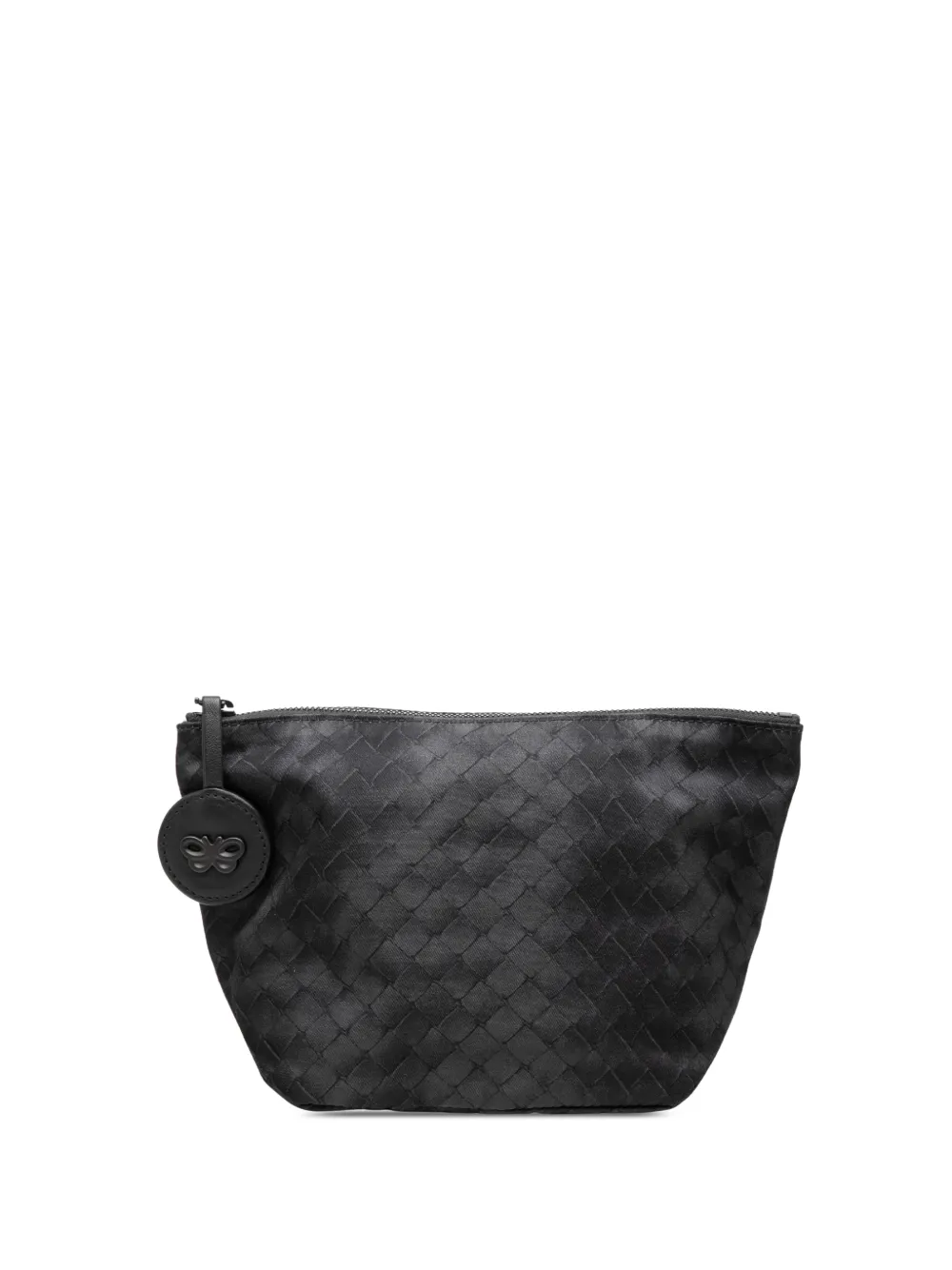 Bottega Veneta Pre-Owned 2012-2026 Nylon Intrecciomirage pouch - Schwarz