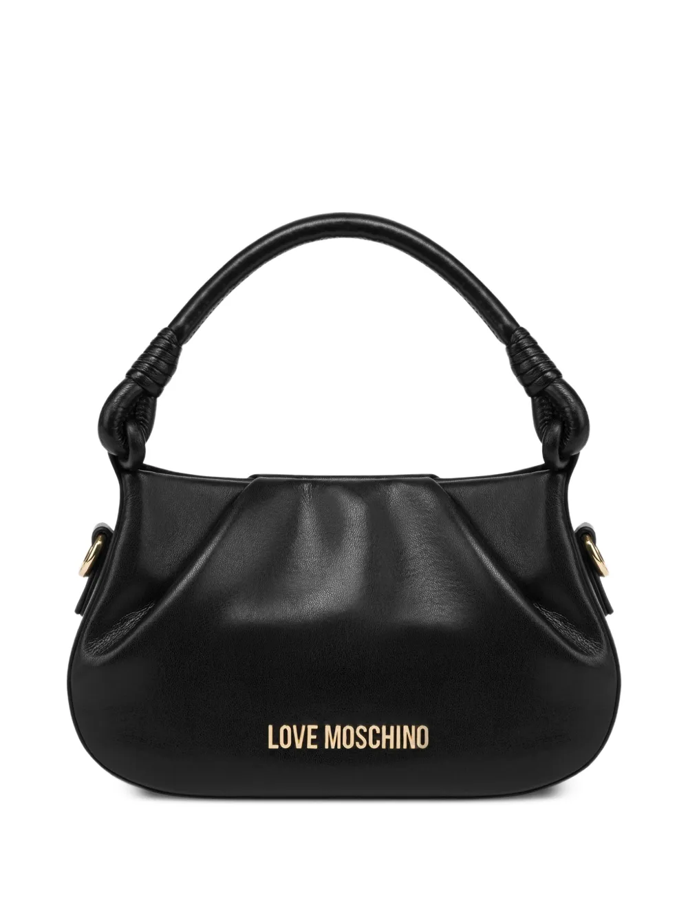 Love Moschino Borsa a spalla con manico a nodo - Nero