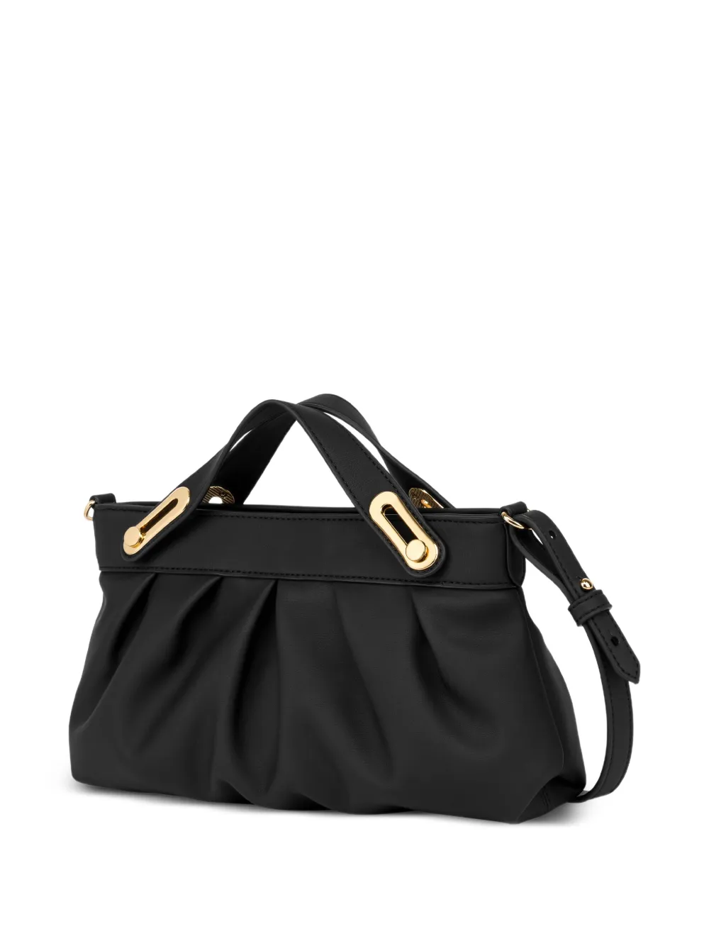 Love Moschino Shopper met ruchedetail Zwart