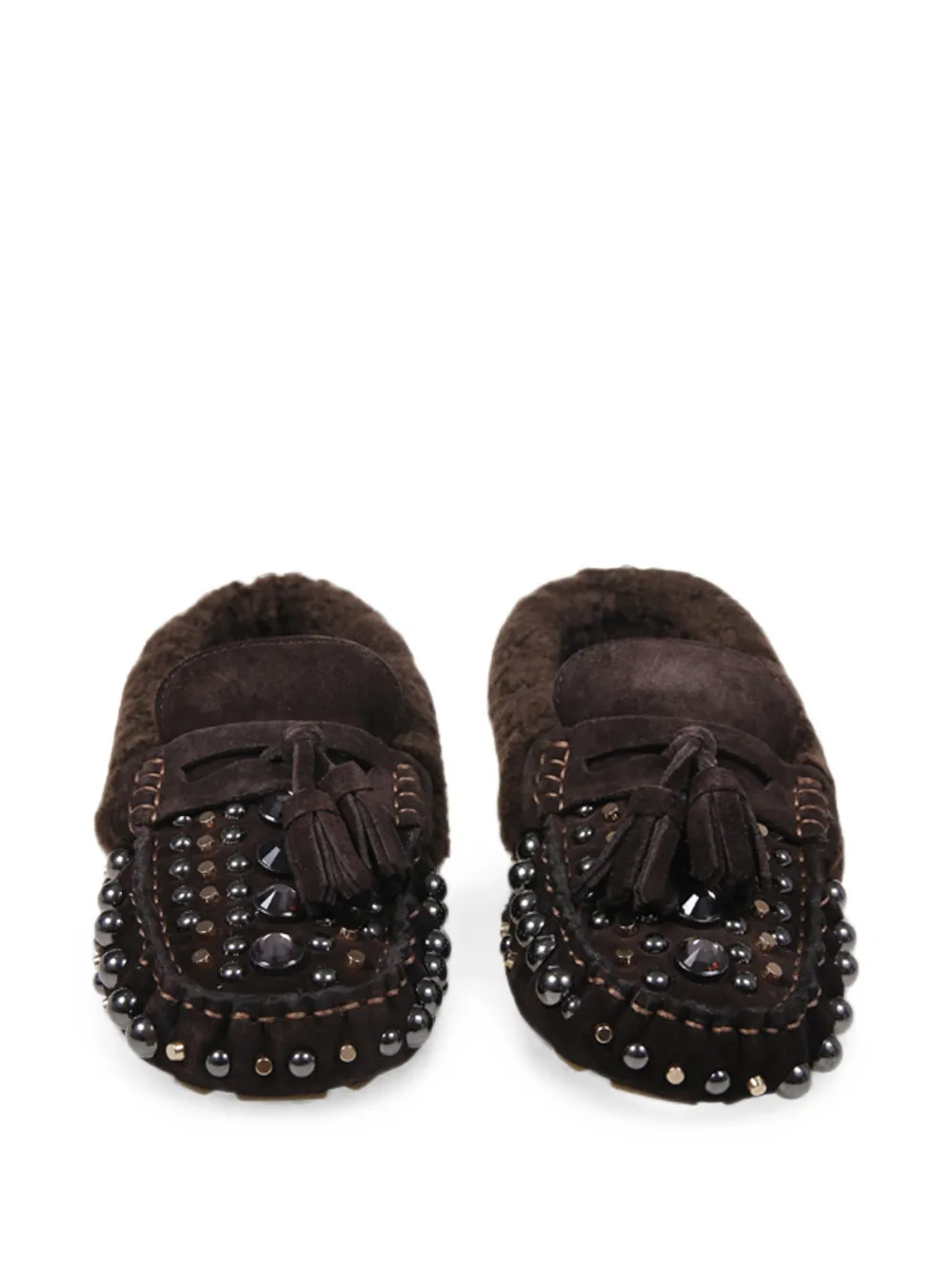 strategia shoes studded tassel loafers Bruin