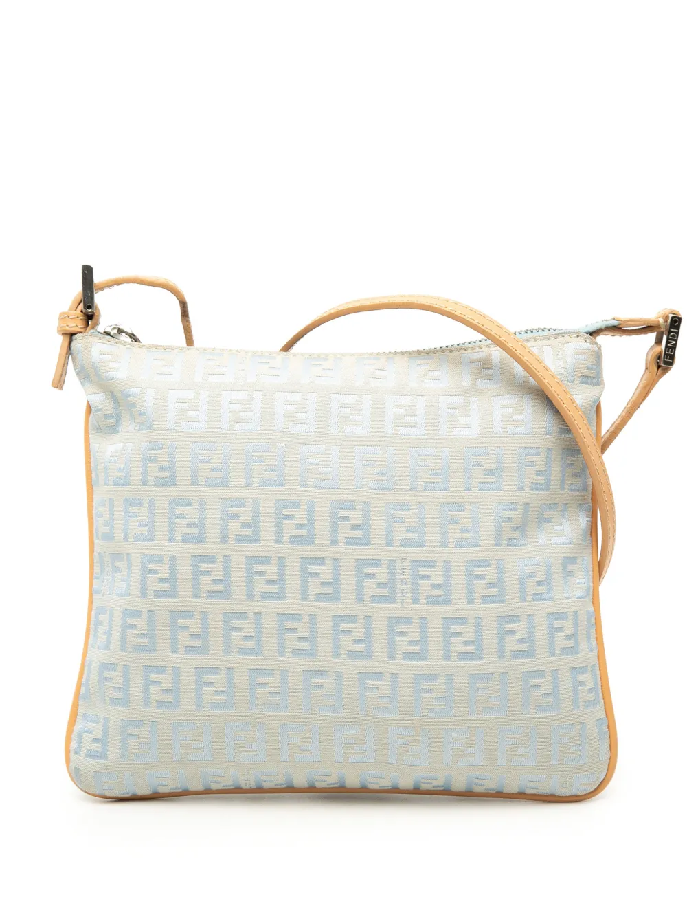 Fendi Pre-Owned 2000-2010 Zucchino Canvas crossbody bag - Blu