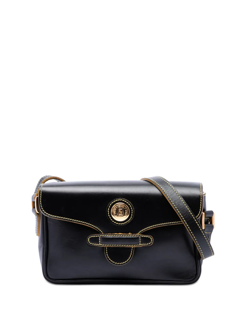 Fendi Pre-Owned 20th Century Smooth Calfskin crossbody bag - Nero
