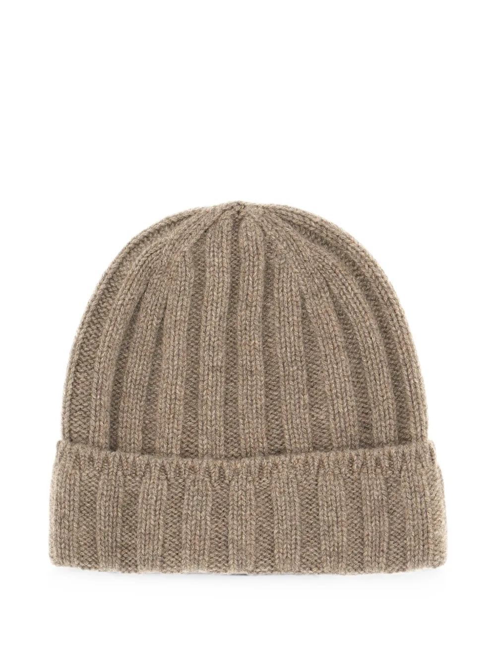 Vanisè ribbed-knit cashmere beanie hat - Nude