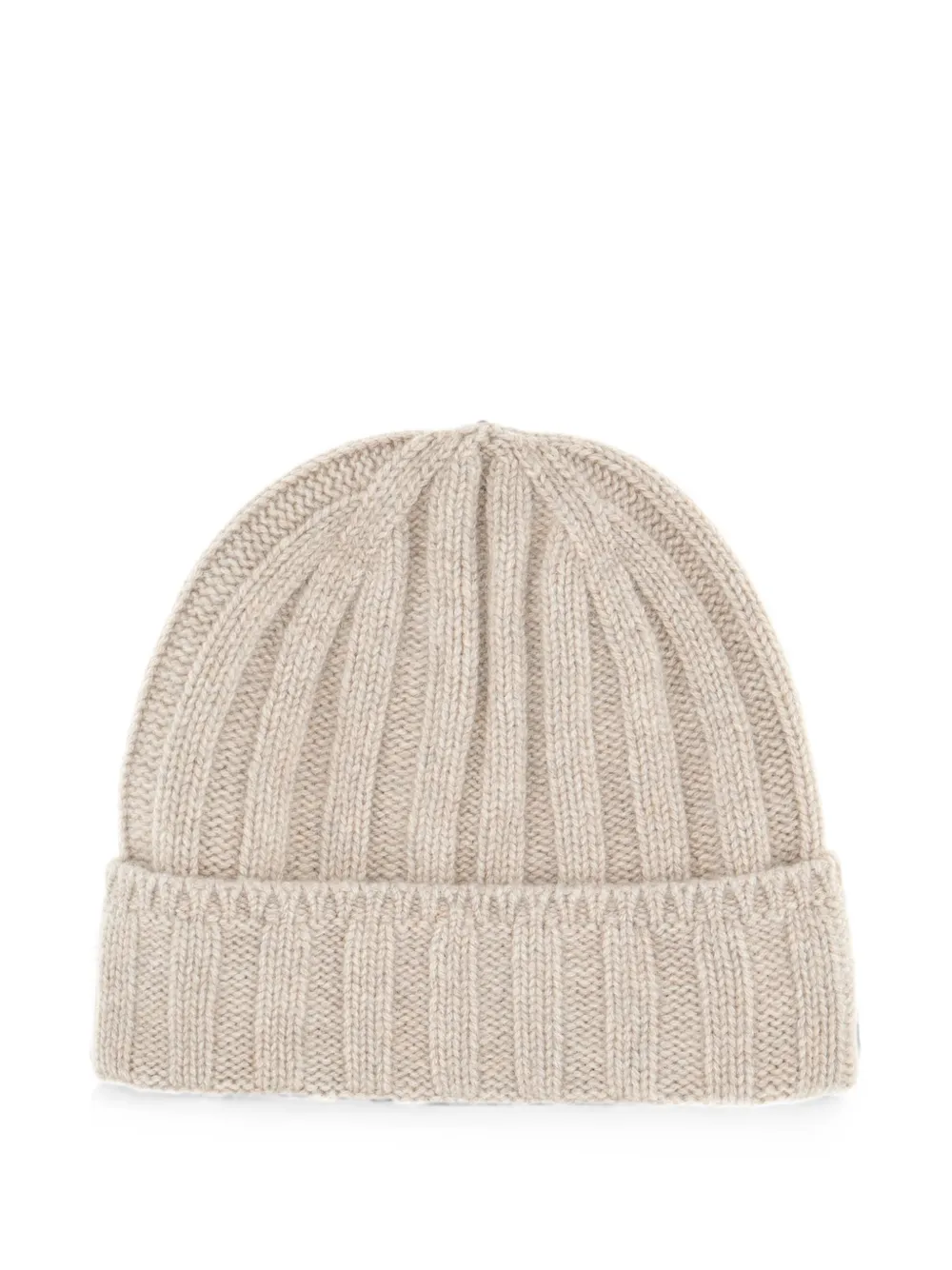Vanisè ribbed-knit cashmere beanie hat - Nude