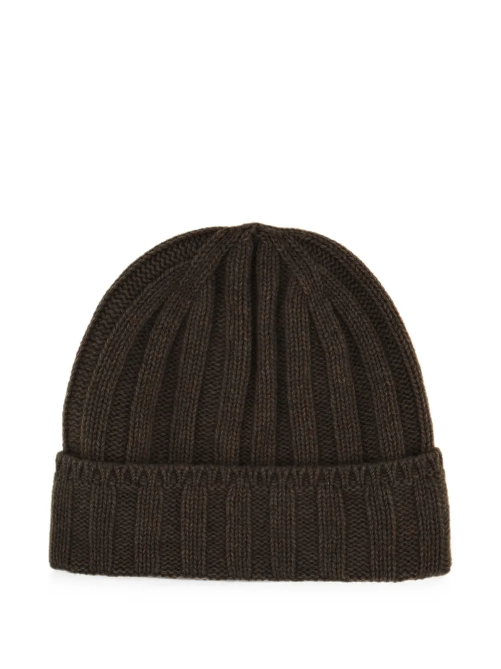 Vanisé Cashmere Beanie Hat In Brown