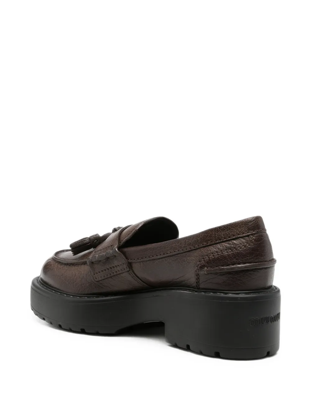 Miu tassel-detail platform loafers Bruin