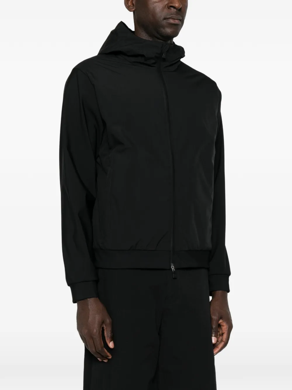 Herno Jack met capuchon Zwart