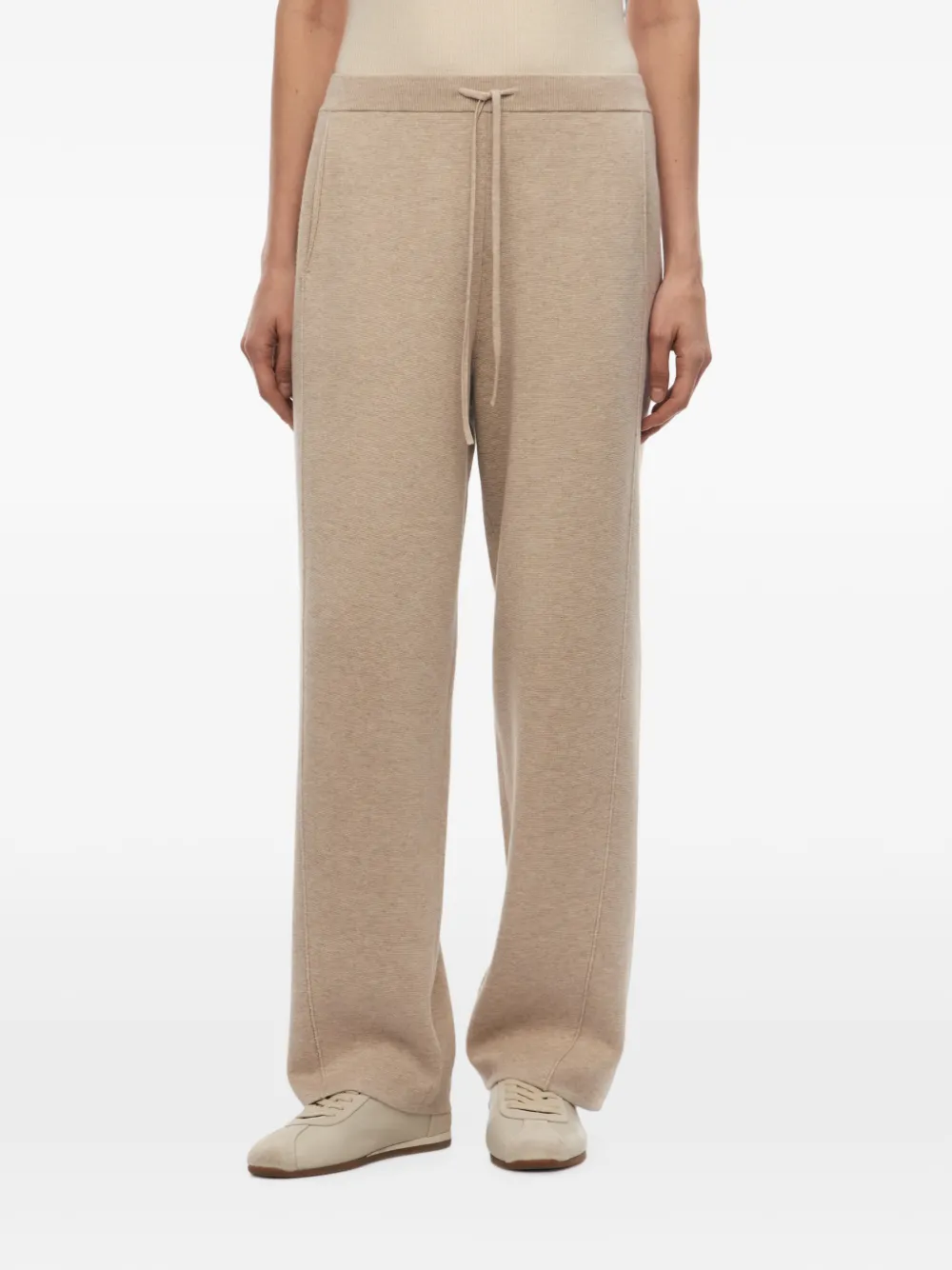 12 STOREEZ Tetris broek met trekkoord Beige