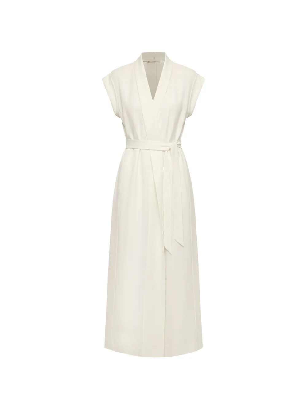 12 STOREEZ Petra wrap-style maxi dress