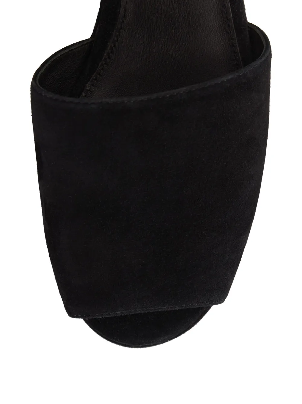 12 STOREEZ Fonda platform sandals Zwart
