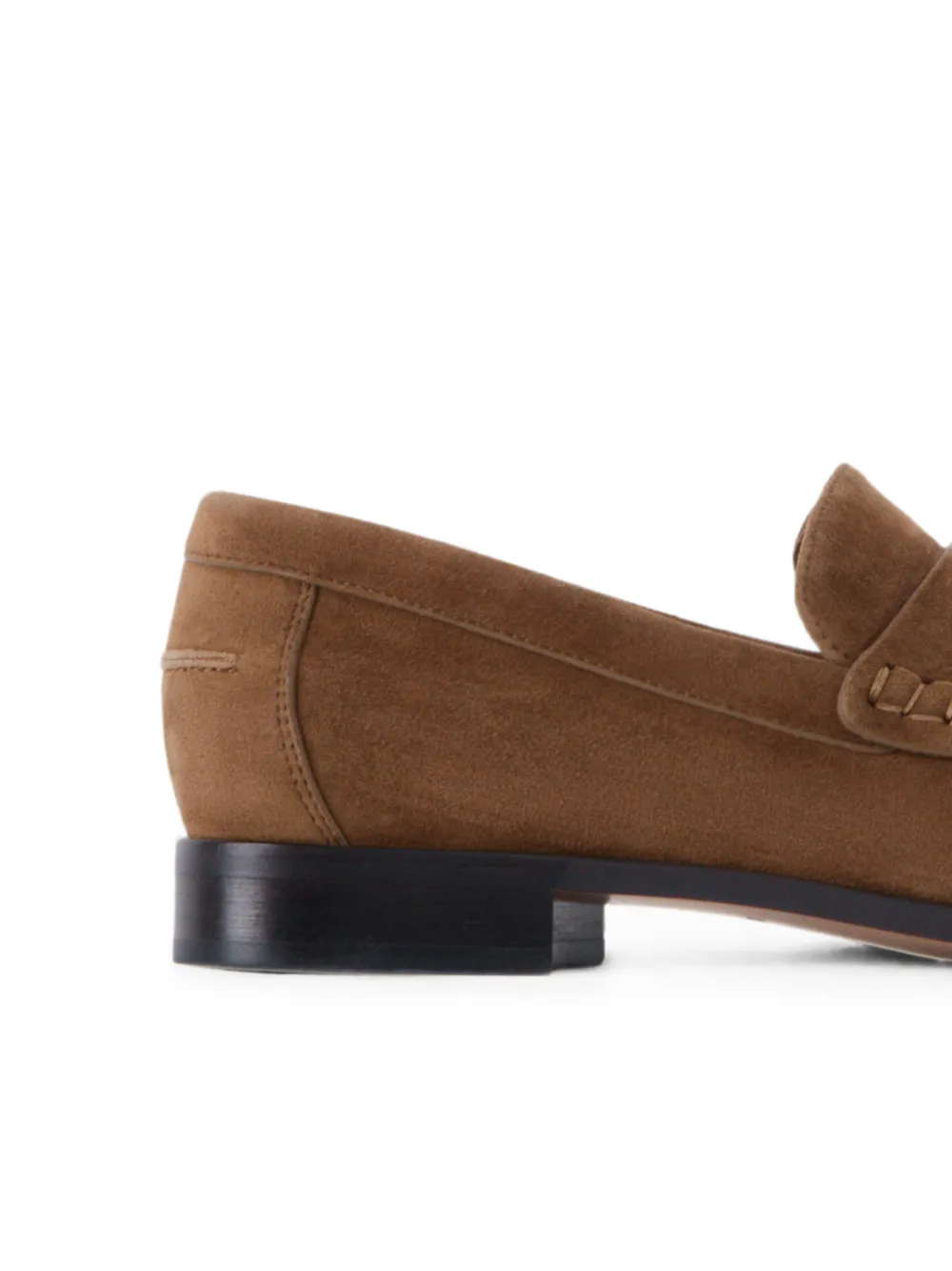12 STOREEZ Arbat gathered loafers Bruin