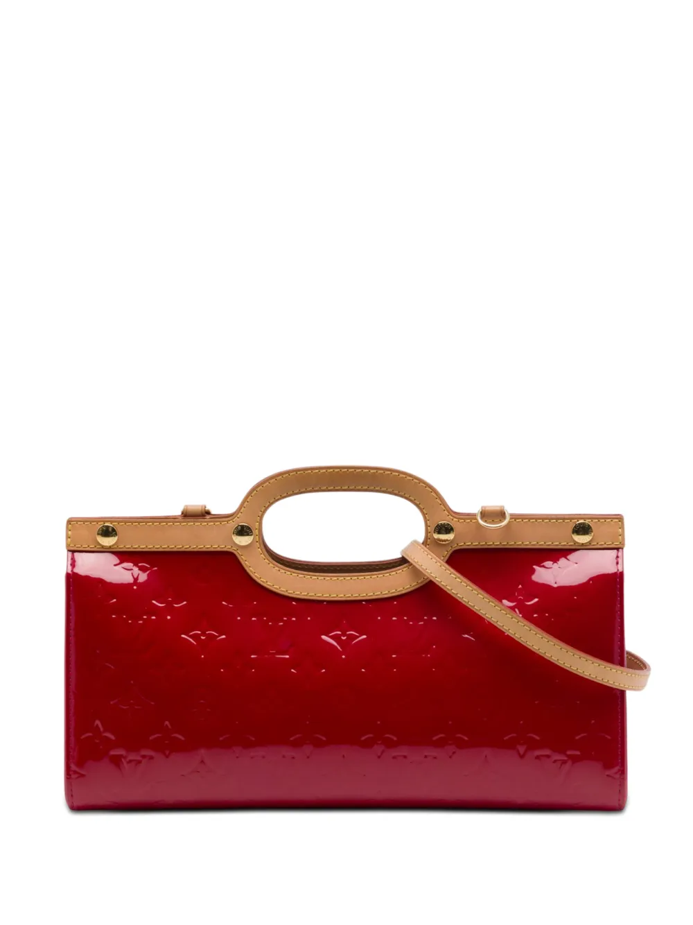 Louis Vuitton Pre-Owned 2010 Monogram Vernis Roxbury Drive satchel - Rosso
