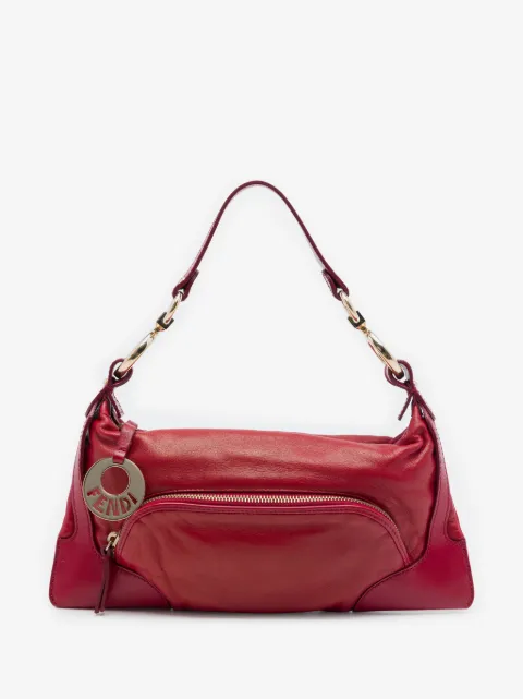 Fendi Pre-Owned 2000-2010 Leather Chef Pocket shoulder bag