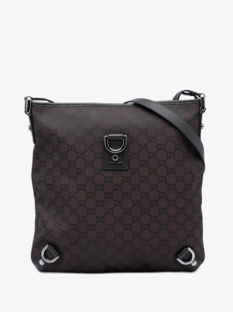Gucci Pre-Owned 2016-2026 GG Nylon Abbey D Ring crossbody bag