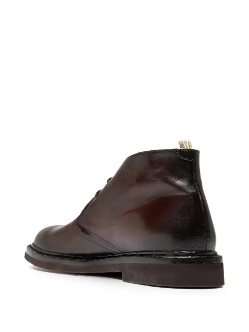 Officine Creative Dude Flexi 004 deset boots Bruin