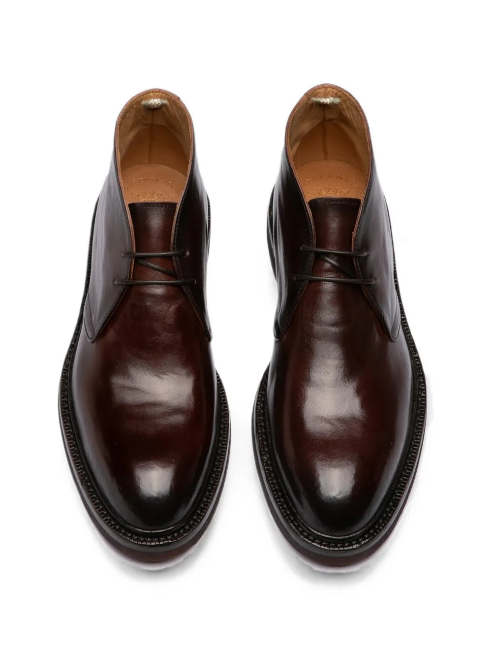 Officine Creative Dude Flexi 004 deset boots Bruin