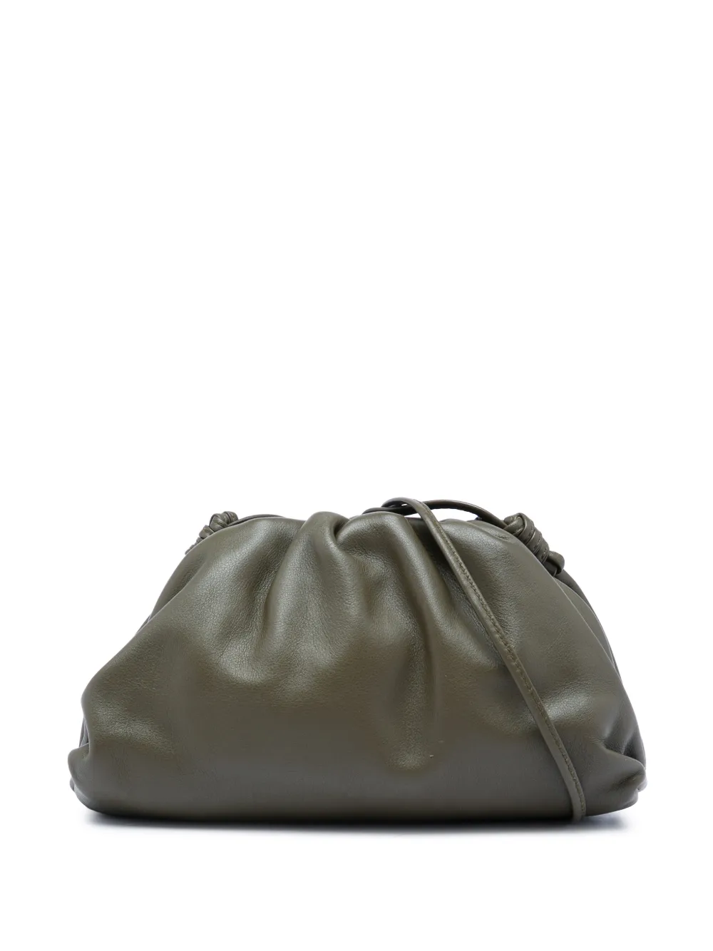 Bottega Veneta Pre-Owned 2012-2026 Lambskin The Mini Pouch crossbody bag - Braun