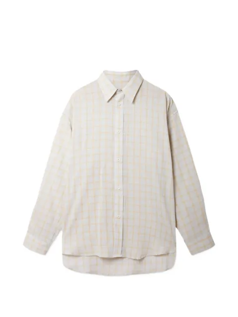 SAGE NATION Chisholm check-pattern shirt
