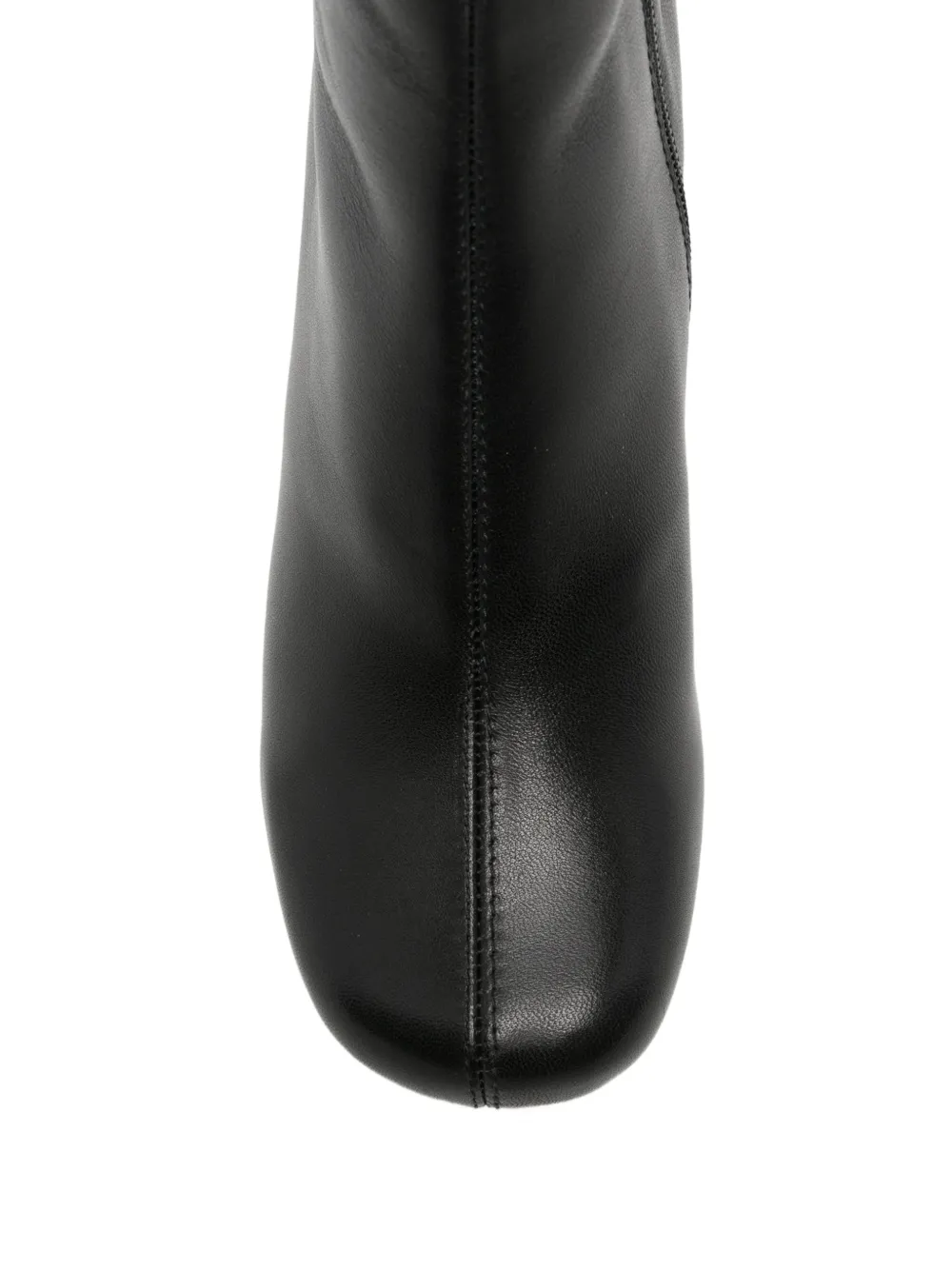Chie Mihara Muki geometric-pattern leather ankle boots Zwart