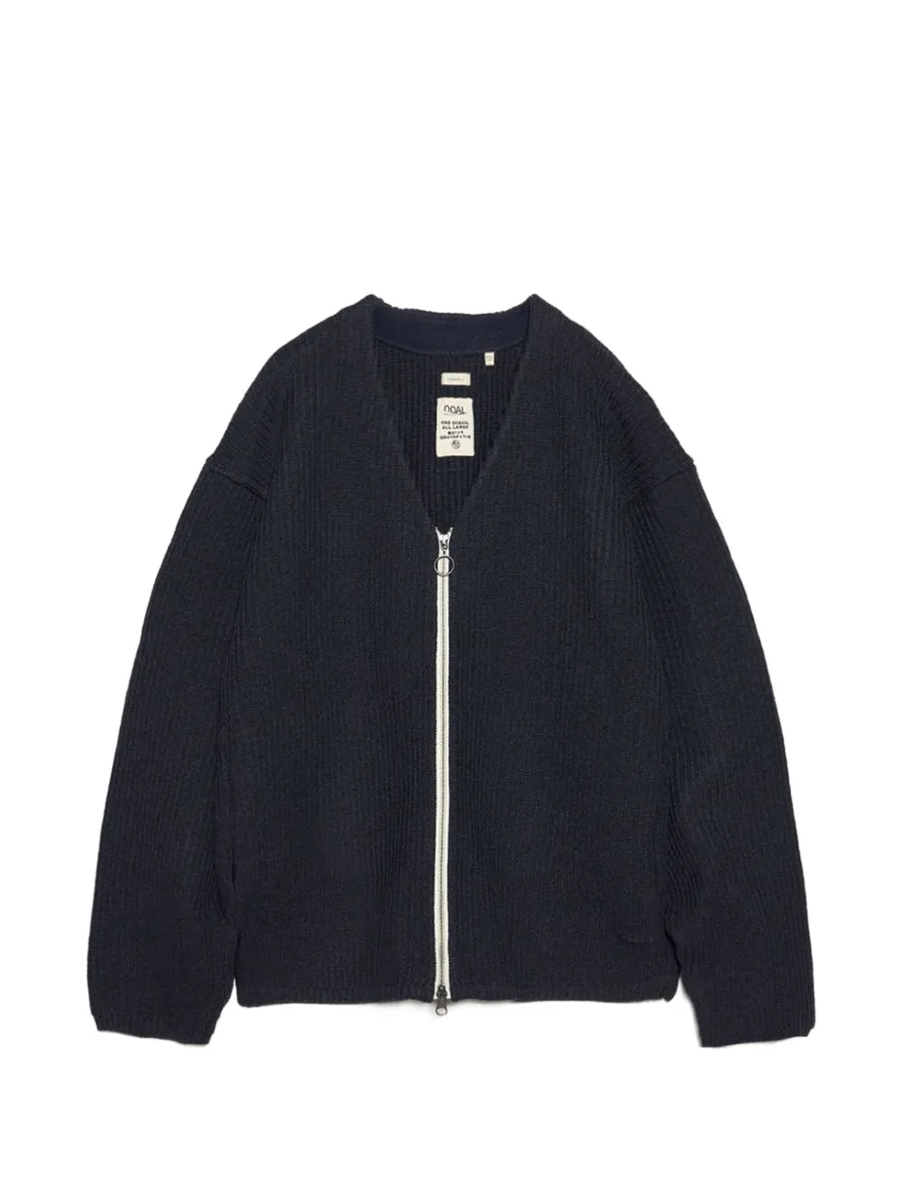 Nanamica 5G zip-up cardigan - Nero