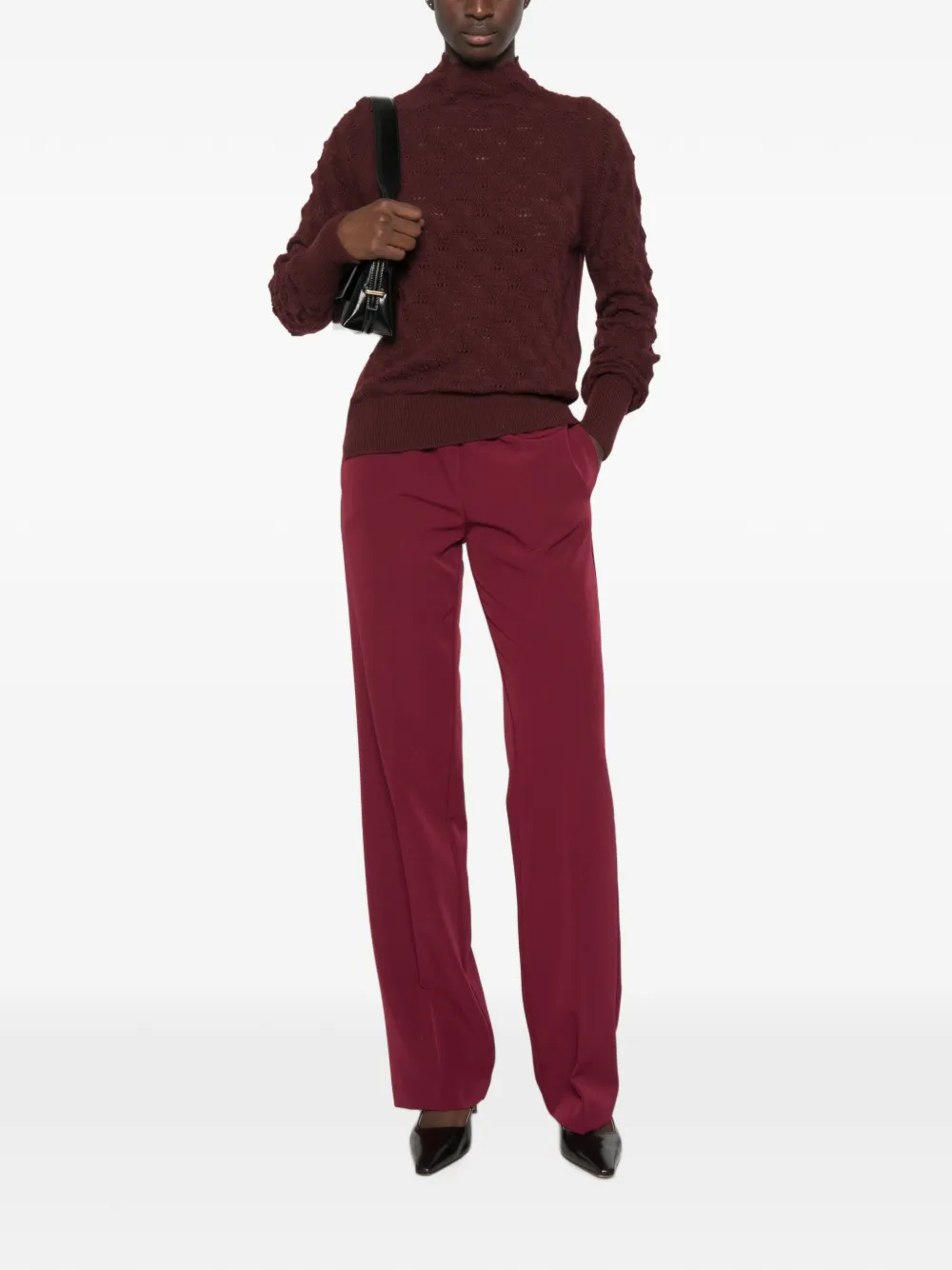 Ermanno Scervino Gebreide trui Rood