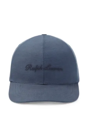 Ralph Lauren Purple Label ロゴ キャップ | ブラック | FARFETCH JP