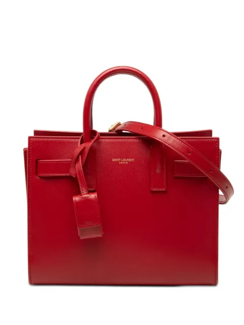 Saint Laurent Pre-Owned 2020 Nano Leather Sac De Jour satchel