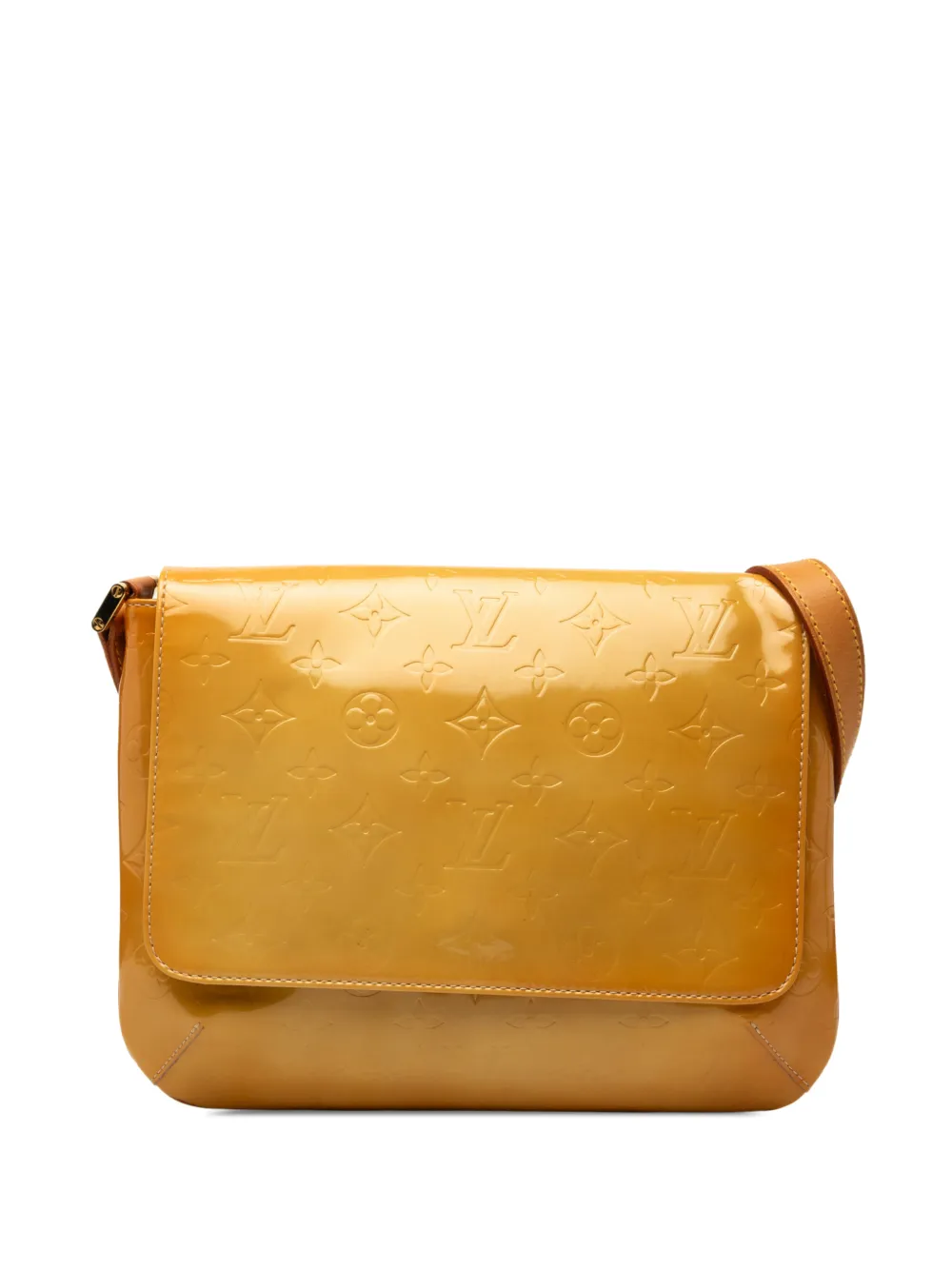 Louis Vuitton Pre-Owned 2000 Monogram Vernis Thompson Street shoulder bag - Nude