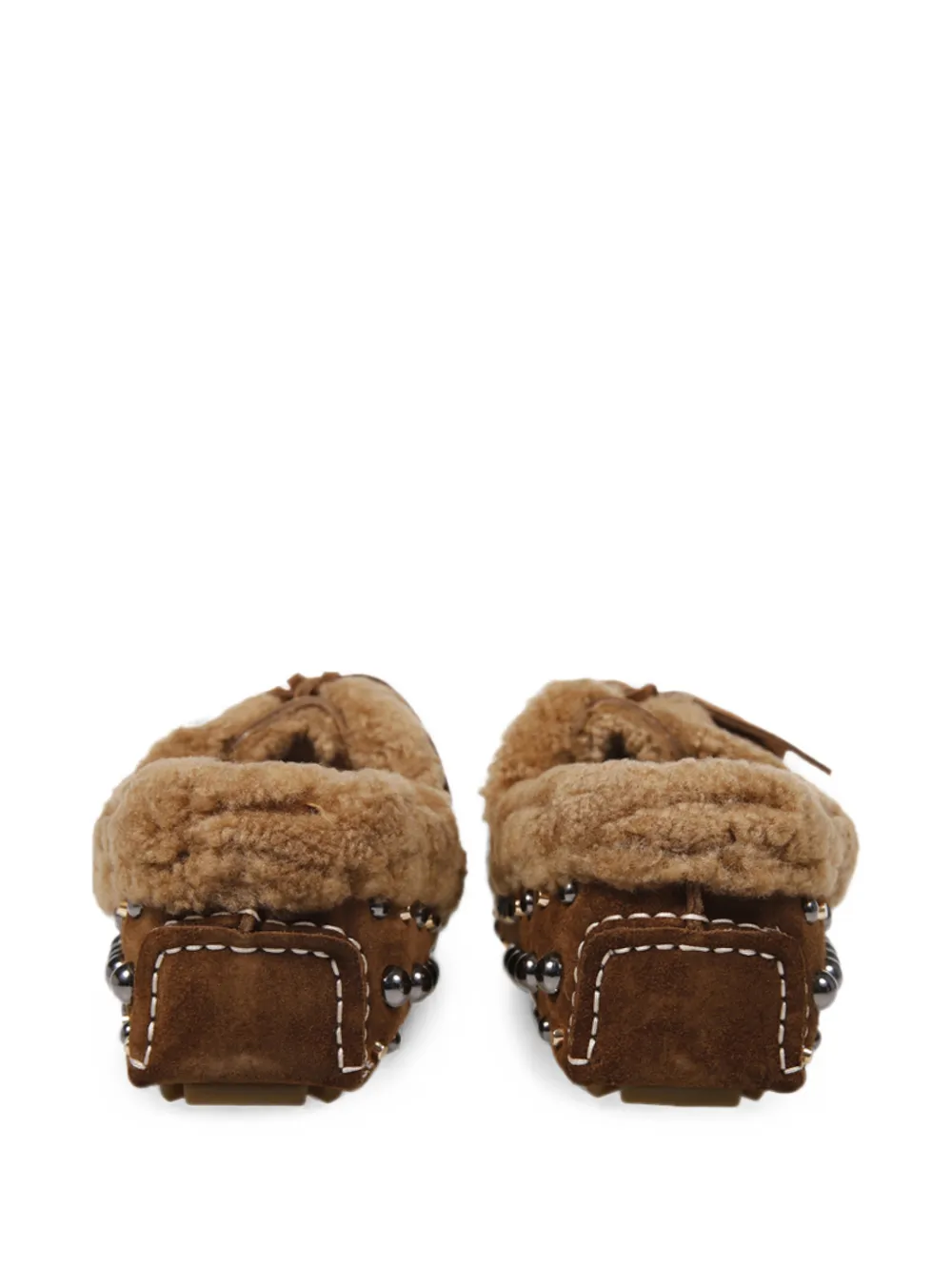 strategia shoes studded shearling-lined loafers Bruin