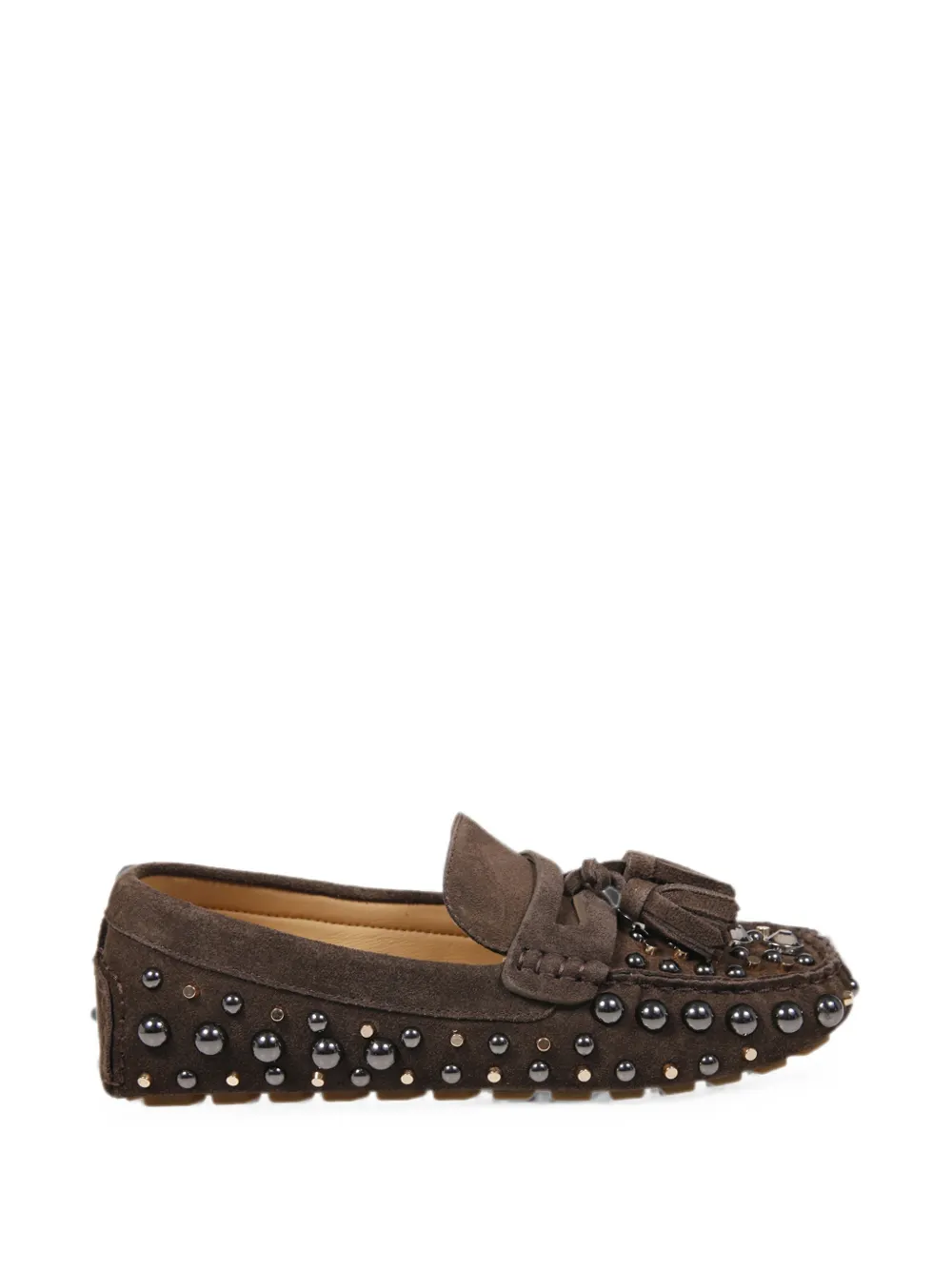 Strategia shoes Mykonos stud-embellished loafers Bruin