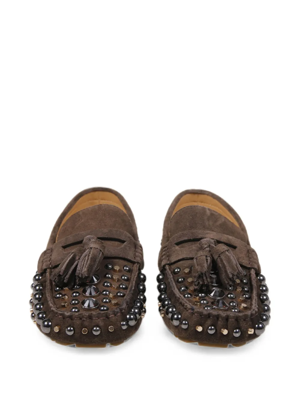 strategia shoes Mykonos stud-embellished loafers Bruin
