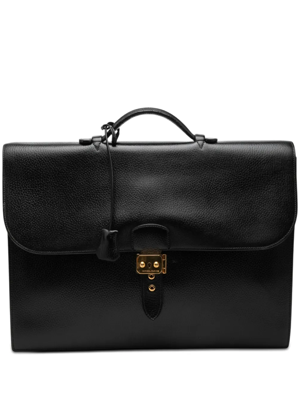 Hermès Pre-Owned 1997 Togo Sac a Depeches 41 business bag - Nero