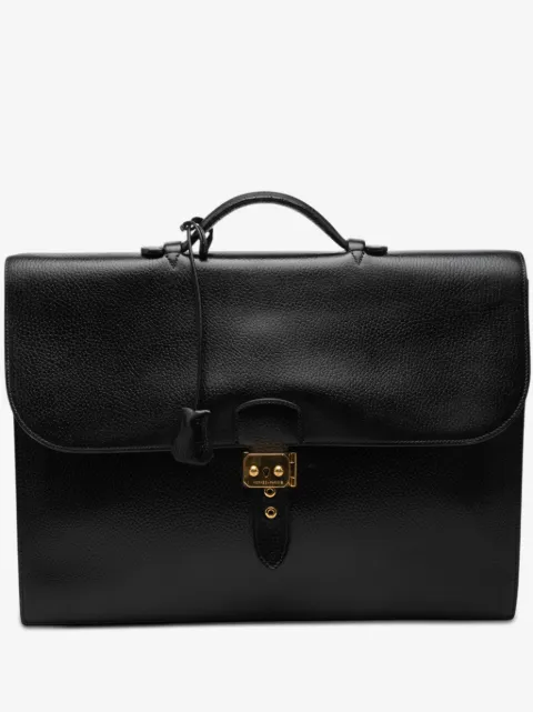 Hermès Pre-Owned Togo Sac a Depeches 41 公文包（1997年典藏款）