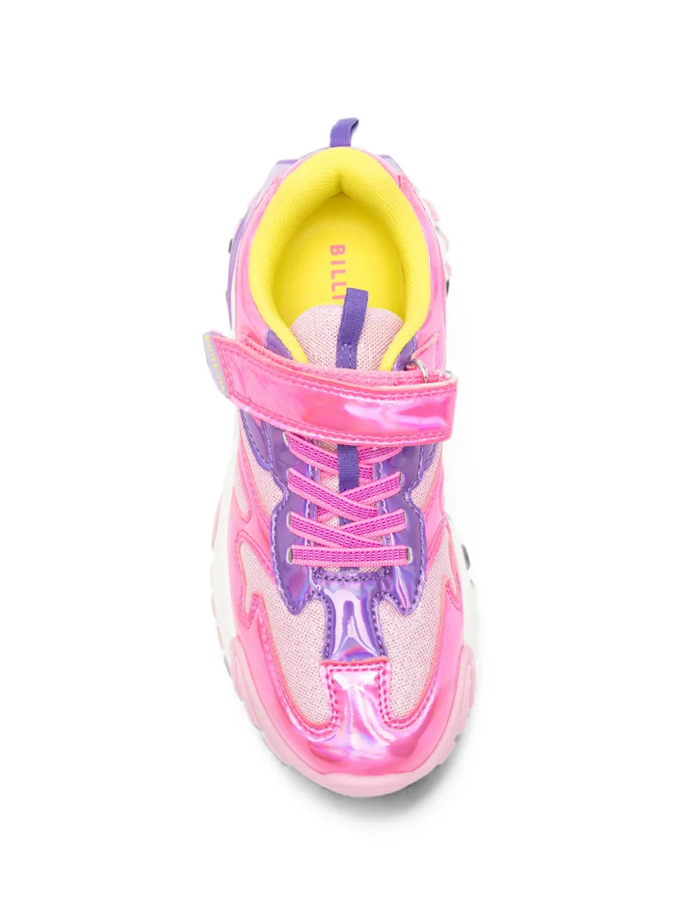 Billieblush touch-strap paneled sneakers Roze