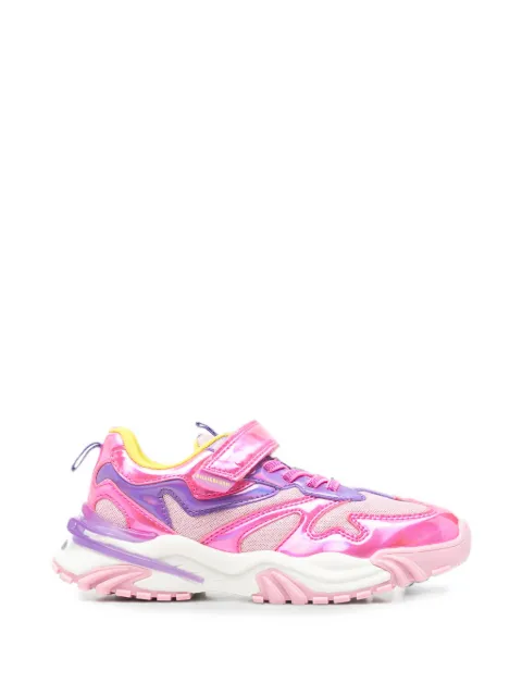 Billieblush touch-strap paneled sneakers