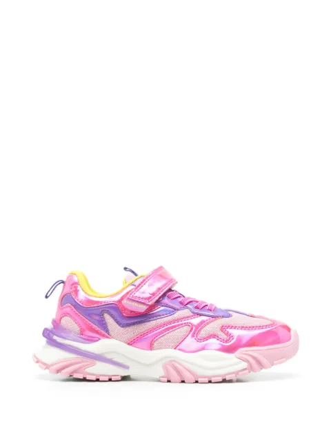 Billieblush touch-strap paneled sneakers