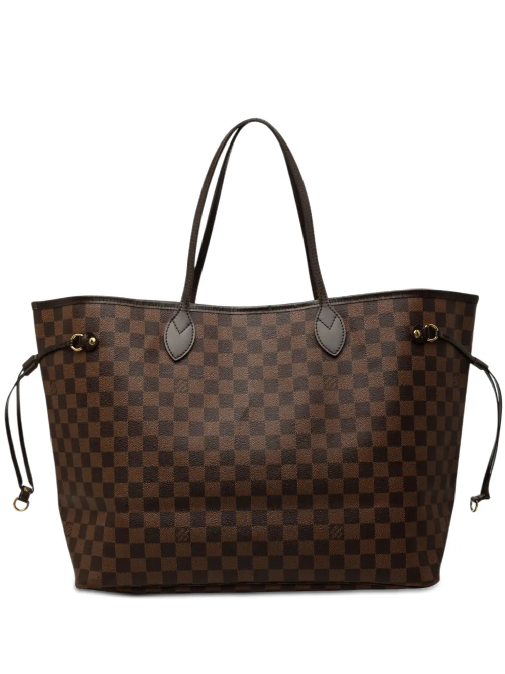 Louis Vuitton Pre-Owned 2013 Damier Ebene Neverfull GM tote bag - Marrone