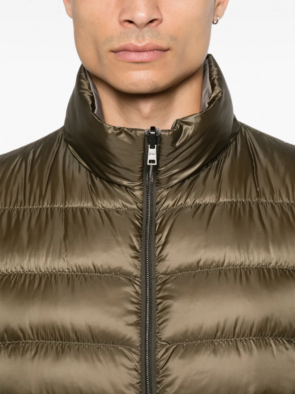 Herno Gewatteerde bodywarmer Groen