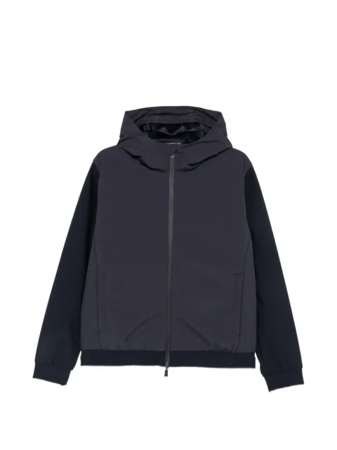 Herno hooded panelled jacket