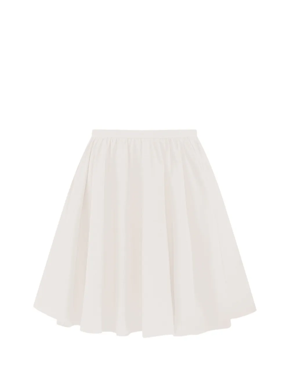 12 Storeez Orchard Gathered Mini Skirt In 화이트