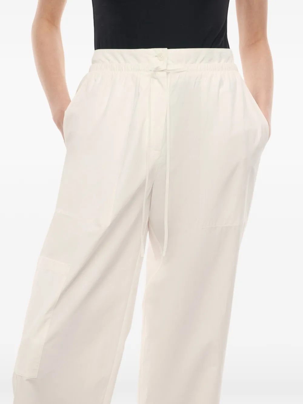 12 STOREEZ Regatta broek met trekkoord Wit