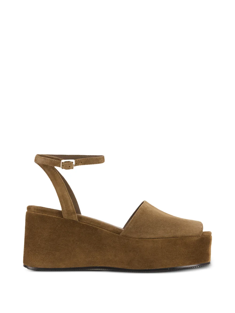 12 STOREEZ Fonda platform sandals Groen
