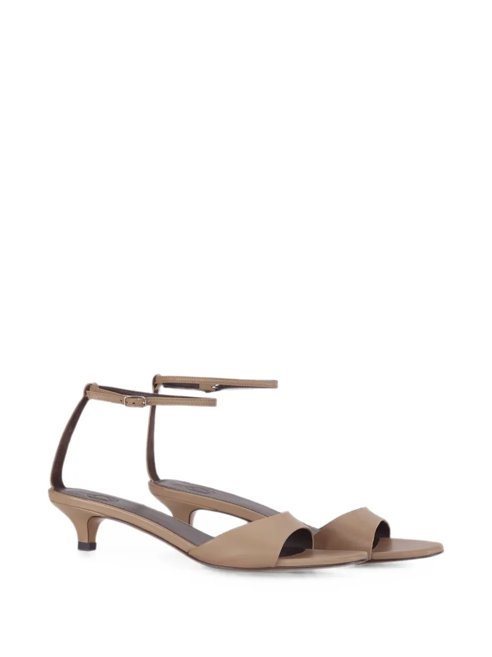 12 STOREEZ Jane leather sandals Beige