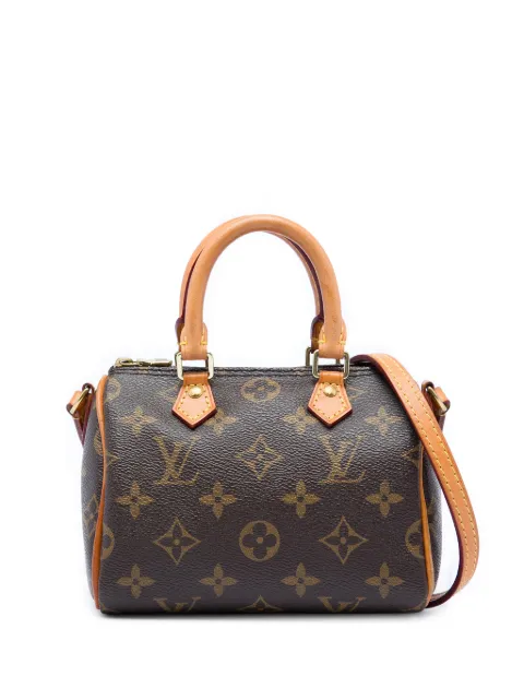 Louis Vuitton Pre-Owned 2016 Monogram Nano Speedy Bandouliere satchel